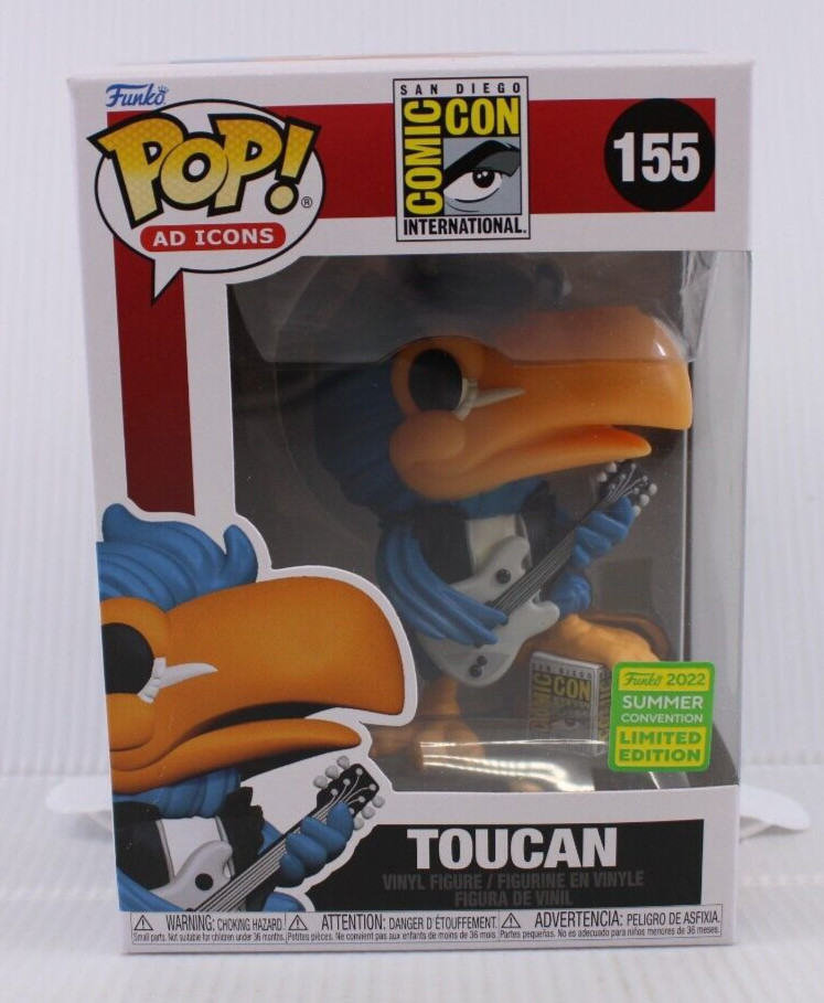 G5 Funko Pop Toucan Sdcc Summer Exclusive Vinyl Figure 155