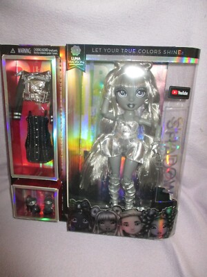 Rainbow High Rivals - Shadow High Puppe Luna Madison - Serie 1 - Neu