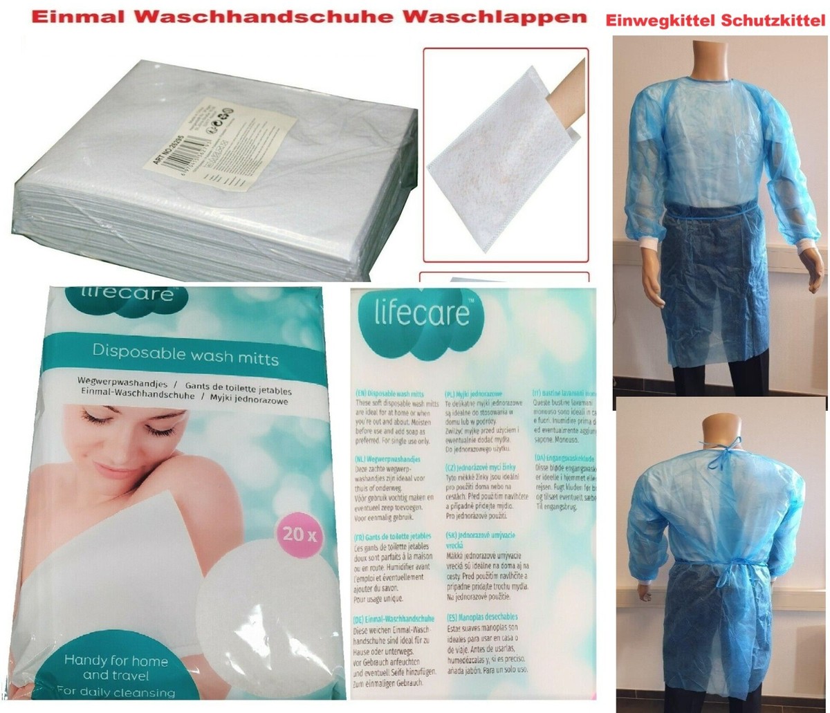 Made Easy Kit Badehandschuhe – 6 Stück, 15,2 X 22,9 Cm, Frottee Mit Aufhängebändel