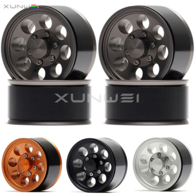 1.55'' Aluminum Beadlock Wheel Rim for RC Buggy Truck 1/10th D90 TF2 TAMIYA CC01