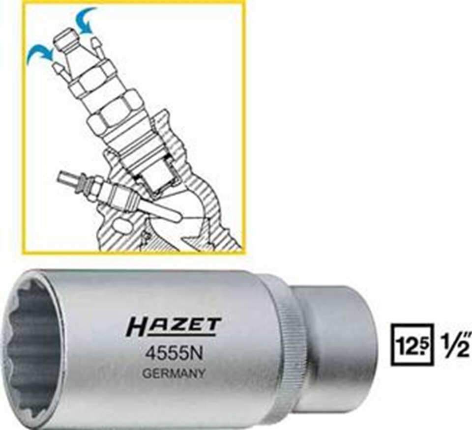Socket Nozzle 27mm Diesel Injector Nozzle Socket Mercedes VW Audi Volvo Peugeot Ford ...