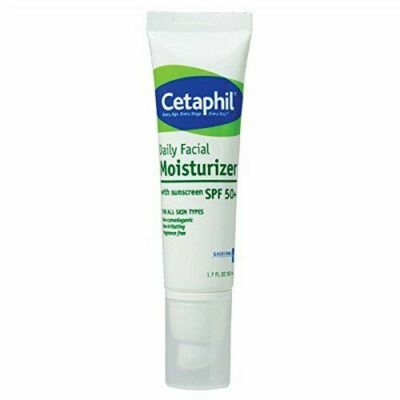 Cetaphil Daily Facial Moisturizer with SPF 50+ - 1.7fl.oz 03/2026