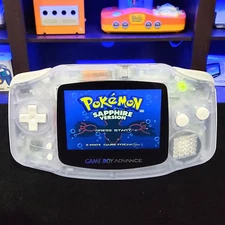 Glacial Game Boy Advance GBA iPS LCD USB-C 1800 mAh Rechargeable Battery