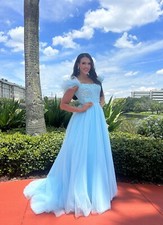 Sherri Hill Ballgown Blue Size 10
