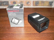 Vintage Pana-Vue 2 Lighted Handheld 2 x 2 (35mm) Slide Viewer in Original Box
