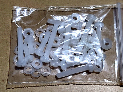 Rega RB330 Tonarm Cartridge Mounting Screw Set (Ultraleichtes Nylon)