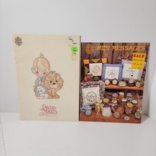 Vintage 70's/ 80's Lot of 2 Gloria  Pat Cross-stitch Pattern Books