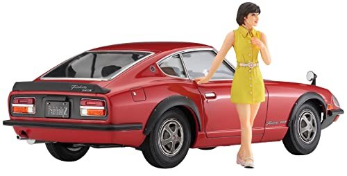 Hasegawa 1/24 Nissan Fairlady 240ZG w/70's Girl's Figure 52339