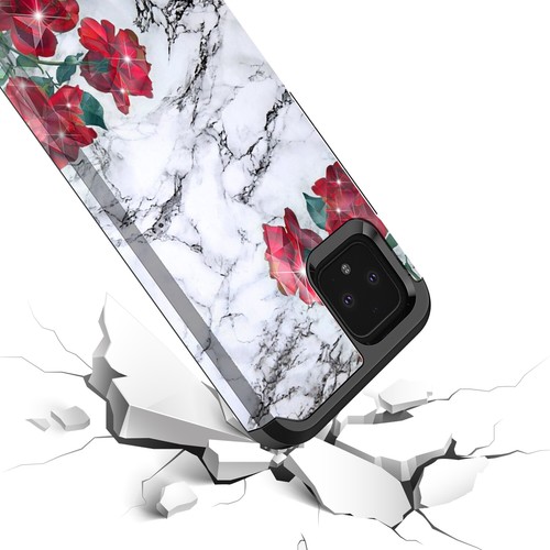 For Google Pixel 4 XL Hybrid Graphic Fashion Cute Colorful Silicone Case - 第 5/7 張圖片