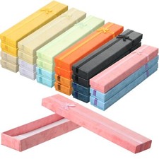 24 Pack Colorful Cardboard Jewelry Gift Boxes for Necklace Bracelets Bangle