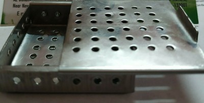TISSUE PATH CASSETTE SILVER STEEL STD SIZE MOLDS 5PCS FREE SHIPPING WORLD/W