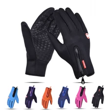 Winter Warm Touch Screen Mittens Outdoor Driving Riding Gloves for Men Women