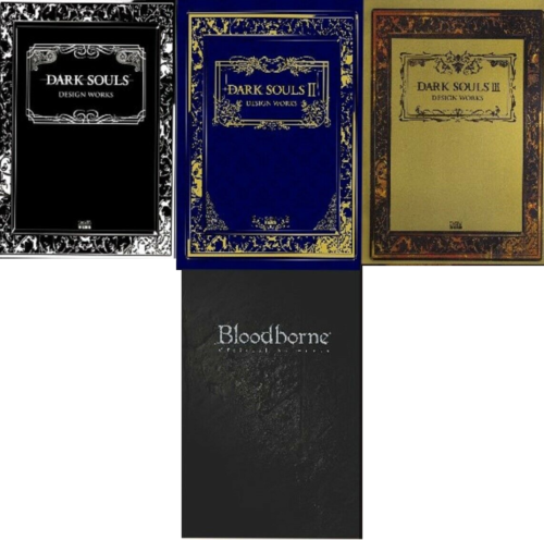 Dark Souls Ⅰ & Ⅱ & Ⅲ Design Works & BLOODBORNE Official Design Art  Collection