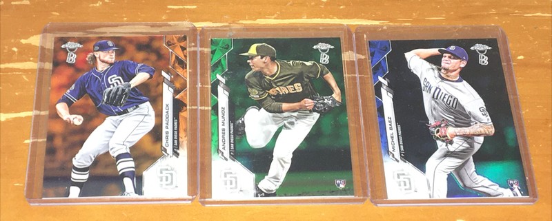 Chris Paddack ORANGE Andres Munoz GREEN Michel Baez BLUE Ben Baller San Diego RC