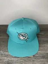 Vintage 90's Youngan G Cap MLB Florida Marlins Plain Logo Snapback Hat