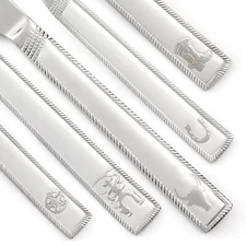 Sonoma Home HAPPY TRAILS Stainless Cowboy Horse Silverware CHOICE Flatware