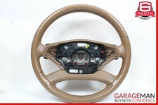 10-13 Mercedes W221 S400 HYBRID 4-Speichen-Lenkrad Mit Schaltwippen Beige 10-13 Mercedes W221 S400 HYBRID 4-Speichen-Lenkrad Mit Schaltwippen Beige