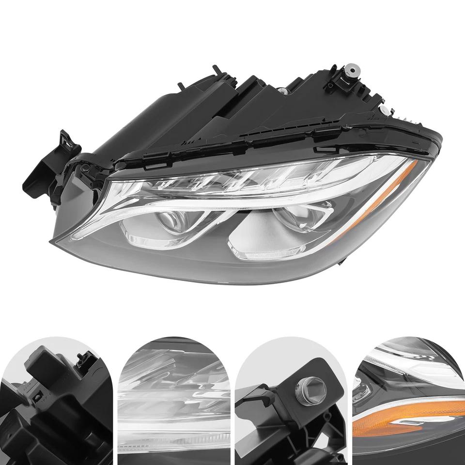 Left Headlight For 2017-2019 Mercedes-Benz GLS 350d/GLS 450/ GLS 550 /GLS 63 AMG - Image 4 of 4