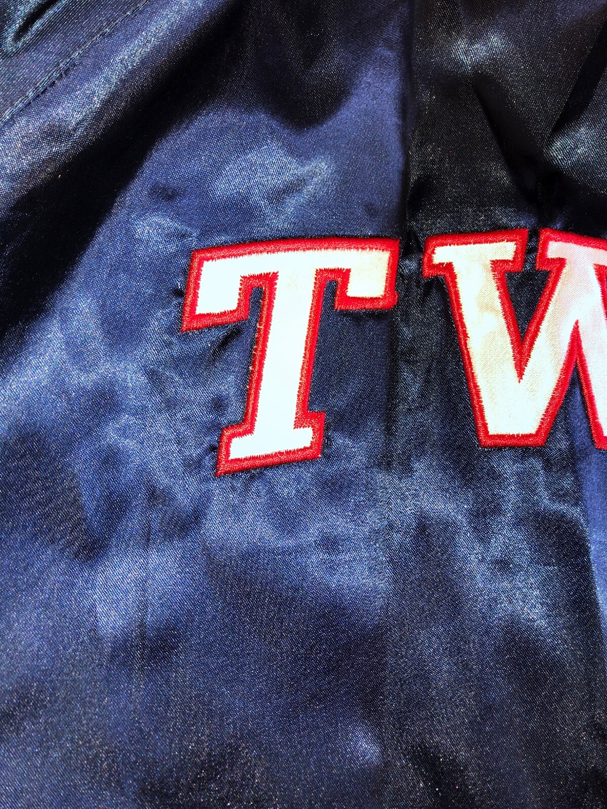 Vintage Mighty Mac Sports Minnesote Twins Jacket Size Large