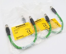 3x Turck Euro Fast RSSD RSSD 423-0.3M U-78728 Interconnect Cable -Unused-