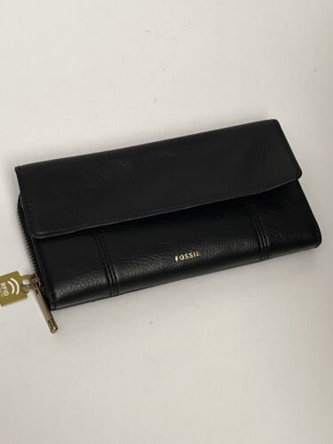 fossil jori flap clutch - Gem