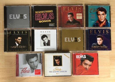 Elvis Presley 13 x CD Job Lot ( See Description For Titles ) - Free Postage