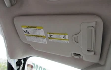 2019-2024 Subaru Forester Left Driver Sunvisor Gray