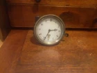 VINTAGE SMITHS LONDON CAR CLOCK WORKING 3 1/2" DIA FRONT 3 1/8" DIA 1 3/4" DEEP