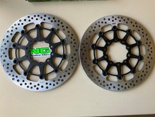 X2 FRONT DISCS FOR ZX6R KLZ 1000 Versys Versys 1100 S ZZR 1400 Z1000 READ DESCRI
