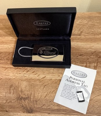 The Original DALVEY Briefcase Tag made in Scotland Grants Of DALVEY