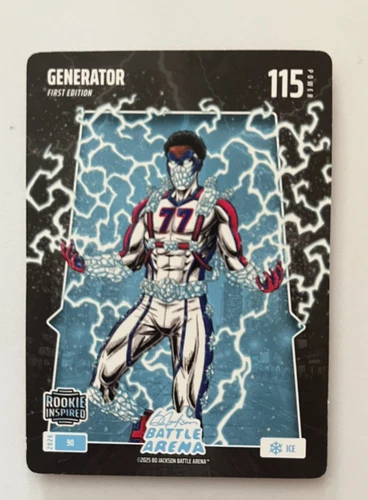 Vj Edgecome #90 Ice First Edition Bo Jackson Battle Arena Card Legendary NM