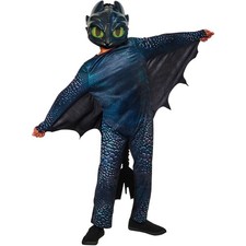 Image of How To Train Your Dragon Childrens/Kids Toothless Costume  BN6296