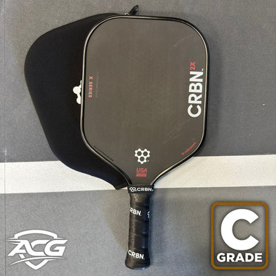 CRBN 2X (16MM, Used) Series Pickleball Paddle Elongated, Free Case (C Grade)