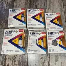 9 New Astepro Allergy Nasal Spray 120 Metered Sprays 960 Sprays Total Free S H