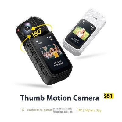 Handheld 1080P Pocket Camera 180 Degree Rotating Camera Portable Digital Video