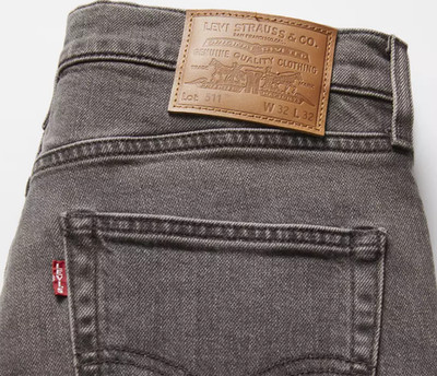 Levi's 511 Slim Linen+ Denim Men's Jeans, Power Lines Authentic Soft - Grey - St