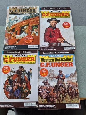 G.F Unger Wildwest-Roman SAMMELBAND.CA.200 Hefte wie neu,nur einmal gelesen