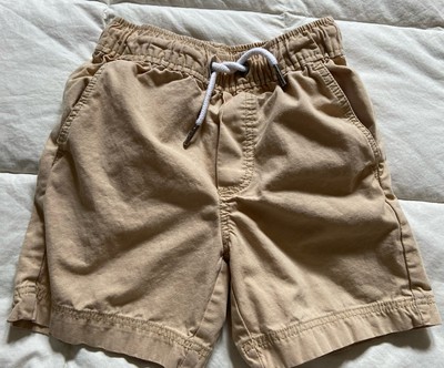 Toddler Boys Tommy Bahama Beige Elastic Waist Shorts - Size 4T