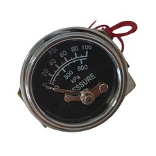 Engine Oil Pressure Gauge 0 100 Psi ChromePlated Simple and Classic A20PE10