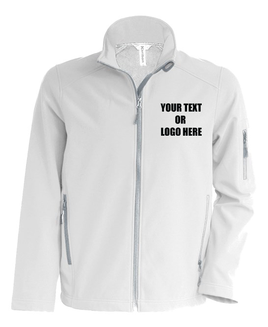 Custom Printed Kariban Soft Shell Personalised Workwear Casual Jacket Gym Gifts image 7