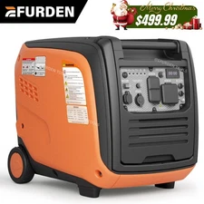 Efurden 4800W Gas Generator Quiet Portable Inverter Generator Emergency Supply