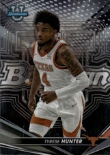 2022-23 Bowman University Best Tyrese Hunter #34 Texas Longhorns 15K