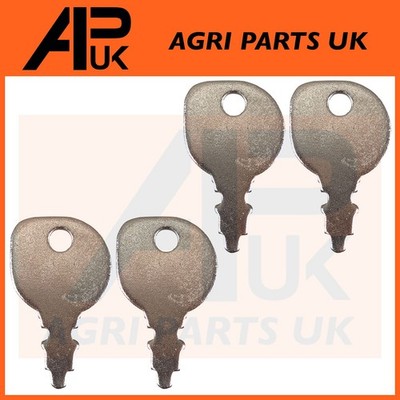 4x Ignition Switch Keys Westwood ALKO AL-KO Ride on Lawn Mower Garden Tractor