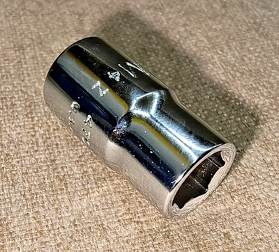 7mm Proto J4707M Metric Socket 6 Point  1/4'' Drive Professional Chrome