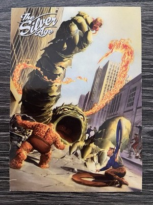 1998 Skybox / Fleer Marvel Silver Age Promo Alex Ross Fantastic Four