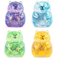 Keycraft Sparkly Squishy Capybara Assorted Colors 4 PACK