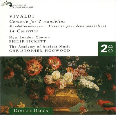 Vivaldi: 14 Concerti / Christopher Hogwood, Philip Pickett, joshua Rifkin CD