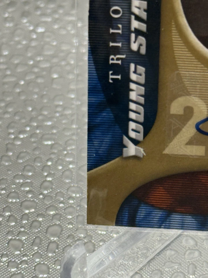 Claude Giroux Young Stars Scripts Trilogy Auto READ - Image 3 of 4