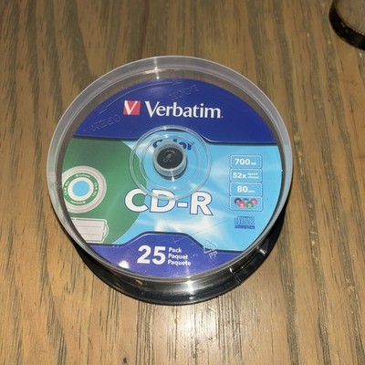 Verbatim CD-R 52x 25 Pack