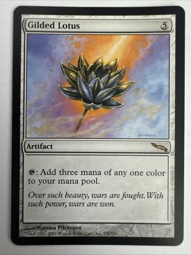 Gilded Lotus NM, Englisch Mirrodin MTG Magic